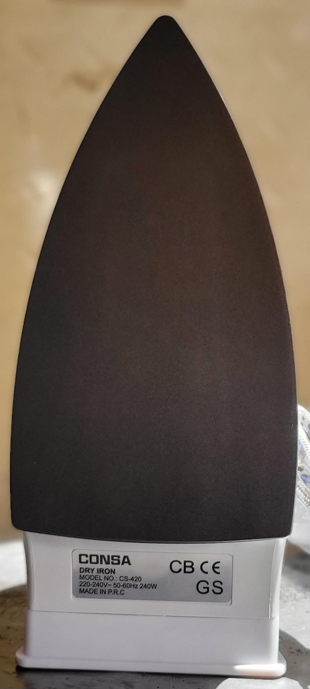 SOLAR DRY ELECTRIC IRON (300WATTS)