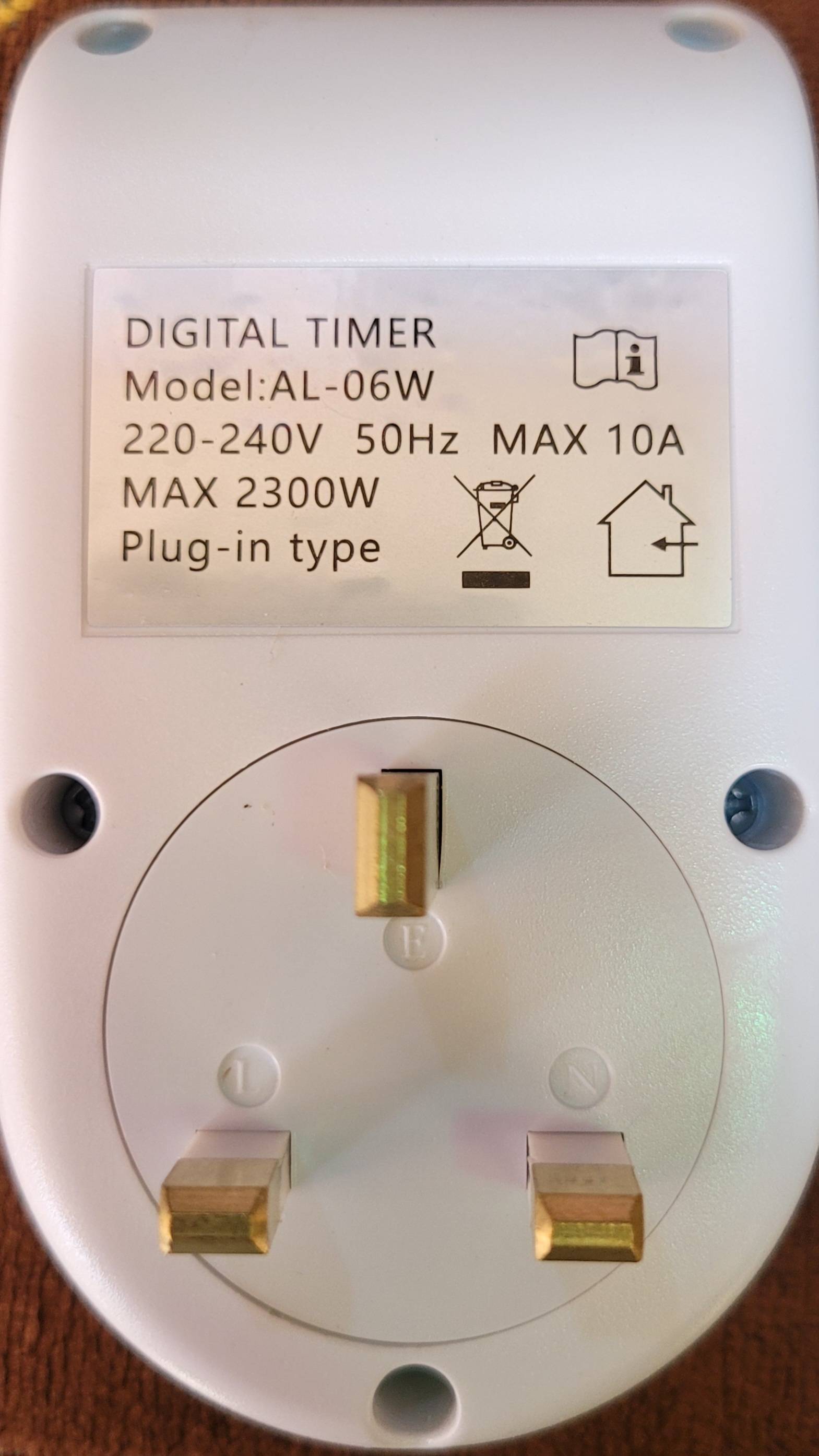 DIGITAL TIMER PLUG SOCKET